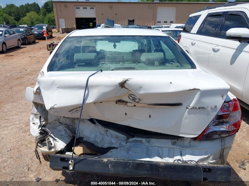 2002 Toyota Camry Le VIN: 4T1BE32K12U075579 Lot: 40051844