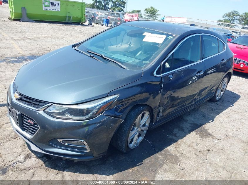 2017 Chevrolet Cruze Premier Auto VIN: 3G1BF6SM4HS524520 Lot: 40051860