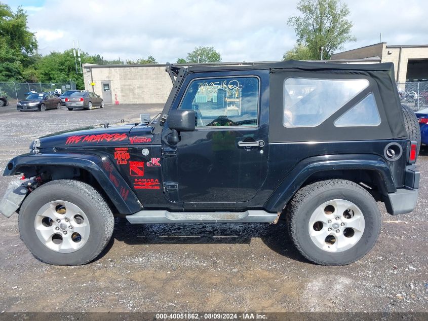 2011 Jeep Wrangler Sahara VIN: 1J4AA5D18BL516121 Lot: 40051862