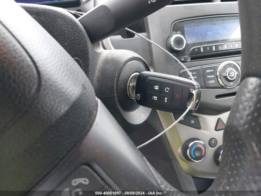 2012 Chevrolet Sonic 2Lt VIN: 1G1JC5SH0C4221535 Lot: 40051897