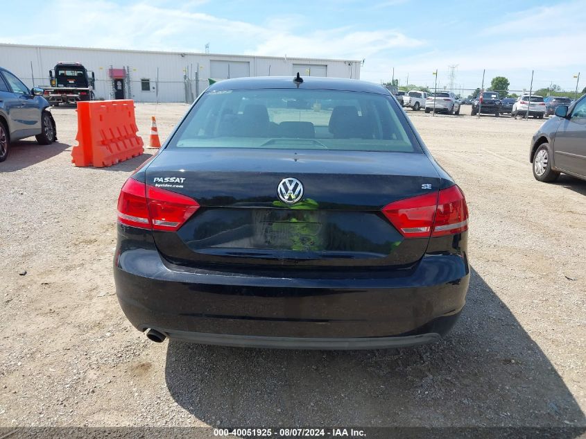 2013 Volkswagen Passat 2.5L Se VIN: 1VWBH7A31DC012727 Lot: 40051925