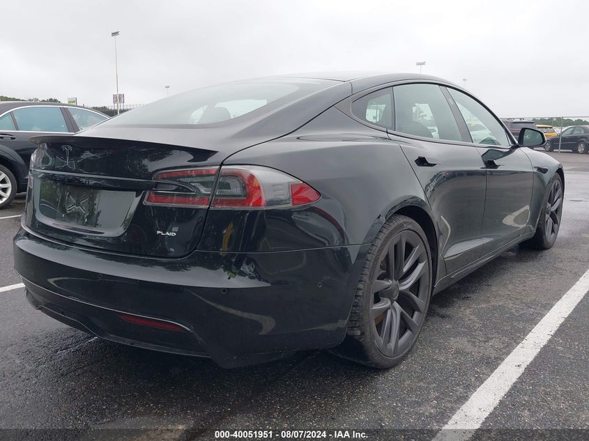VIN 5YJSA1E61NF459944 2022 TESLA MODEL S PLAID TRI MOTOR ALL-WHEEL DRIVE