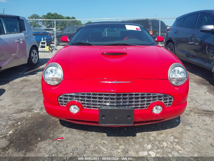 2002 Ford Thunderbird VIN: 1FAHP60A82Y119435 Lot: 40052011