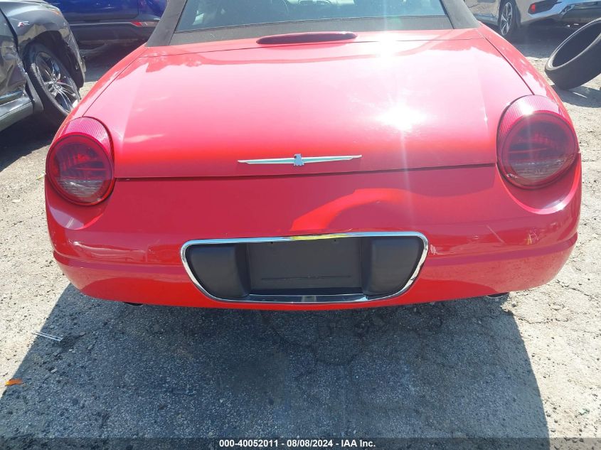 2002 Ford Thunderbird VIN: 1FAHP60A82Y119435 Lot: 40052011