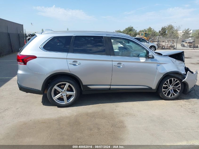 2017 Mitsubishi Outlander Se/Sel VIN: JA4AD3A33HZ052047 Lot: 40052016