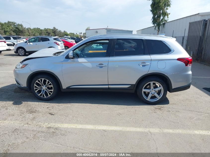 2017 Mitsubishi Outlander Se/Sel VIN: JA4AD3A33HZ052047 Lot: 40052016