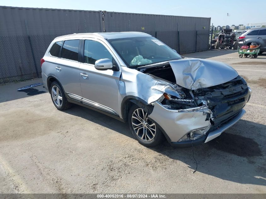 2017 Mitsubishi Outlander Se/Sel VIN: JA4AD3A33HZ052047 Lot: 40052016