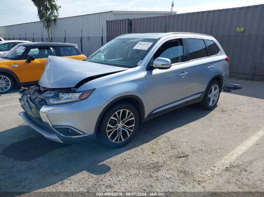 2017 Mitsubishi Outlander Se/Sel VIN: JA4AD3A33HZ052047 Lot: 40052016