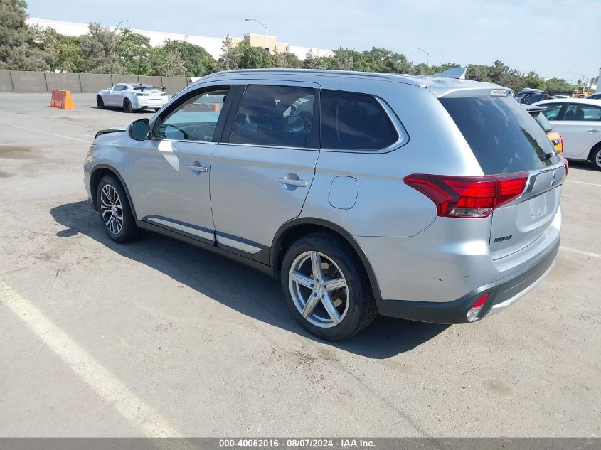 2017 Mitsubishi Outlander Se/Sel VIN: JA4AD3A33HZ052047 Lot: 40052016