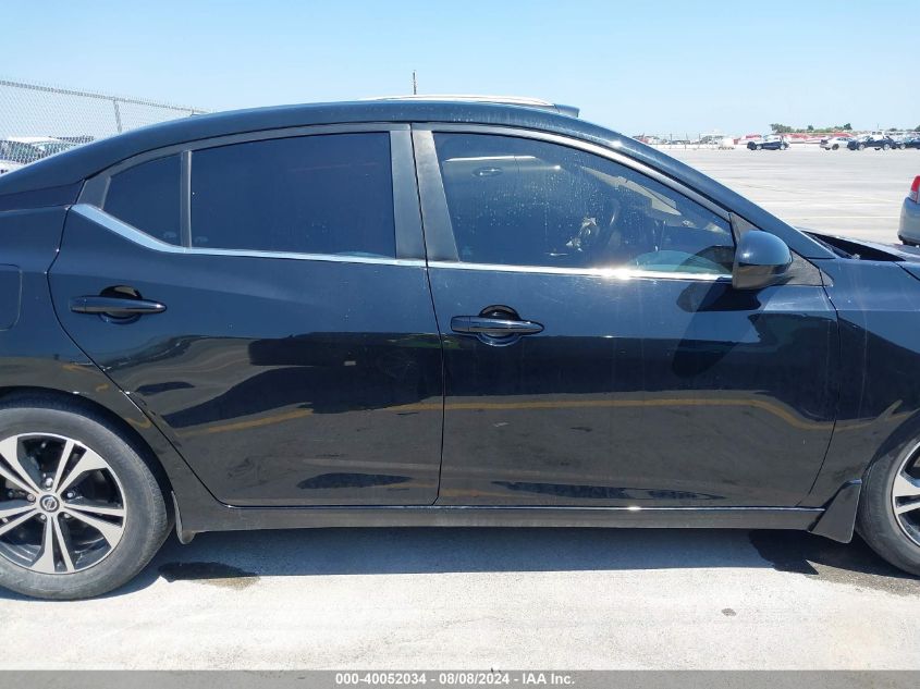 2022 Nissan Sentra Sv Xtronic Cvt VIN: 3N1AB8CV8NY239560 Lot: 40052034