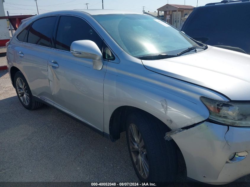 2013 Lexus Rx 450H VIN: JTJZB1BA7D2409584 Lot: 40052048