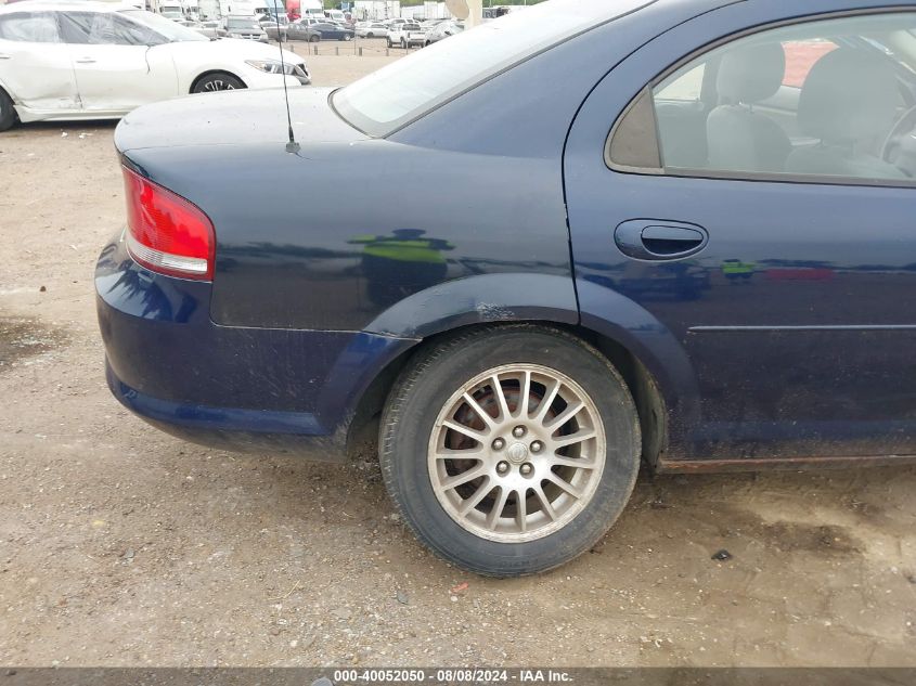 2005 Chrysler Sebring Touring VIN: 1C3AL56T15N602656 Lot: 40052050