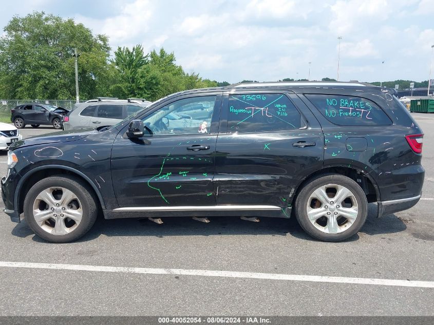 2014 Dodge Durango Limited VIN: 1C4RDJDG1EC482007 Lot: 40052054