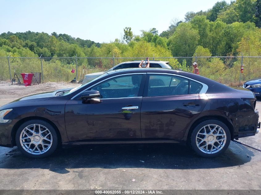 2014 Nissan Maxima 3.5 Sv VIN: 1N4AA5AP7EC911870 Lot: 40052055