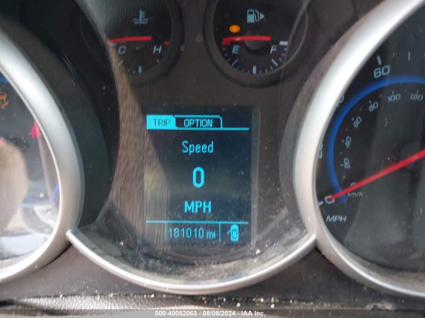 2015 Chevrolet Cruze Ls Auto VIN: 1G1PA5SH5F7299795 Lot: 40052063