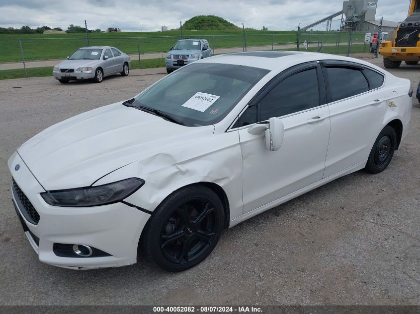 2014 Ford Fusion Se VIN: 3FA6P0HD7ER155767 Lot: 40052082