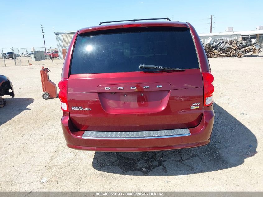 2017 Dodge Grand Caravan Sxt VIN: 2C4RDGCG2HR824502 Lot: 40052098