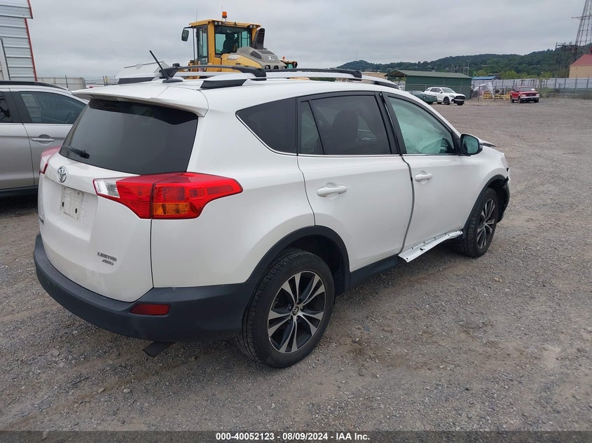 2015 TOYOTA RAV4 LIMITED - 2T3DFREV2FW249218