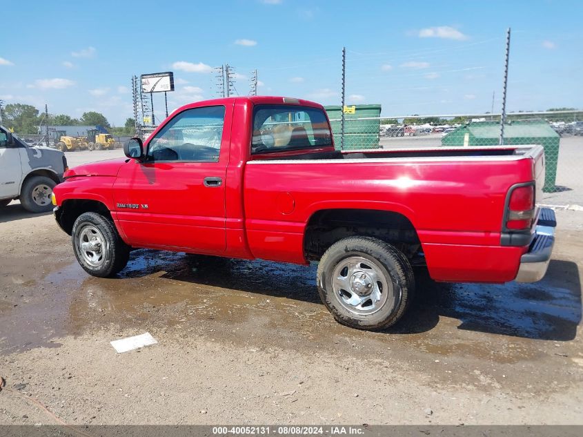 1998 Dodge Ram 1500 St/Ws VIN: 1B7HC16X4WS649673 Lot: 40052131