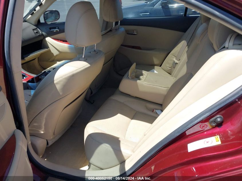 2008 Lexus Es 350 VIN: JTHBJ46G582221691 Lot: 40052150