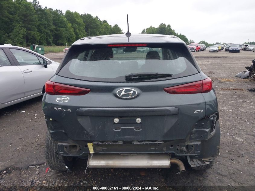 2021 Hyundai Kona Se VIN: KM8K1CAAXMU660734 Lot: 40052161