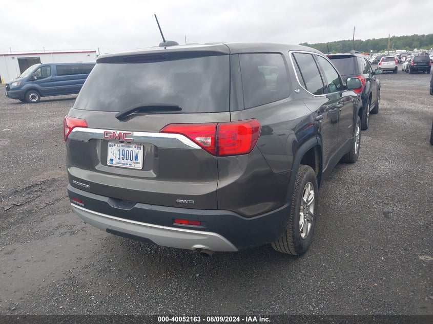 2019 GMC ACADIA SLE - 1GKKNRLA7KZ265009