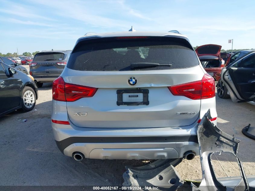 2019 BMW X3 SDRIVE30I - 5UXTR7C5XKLF24830