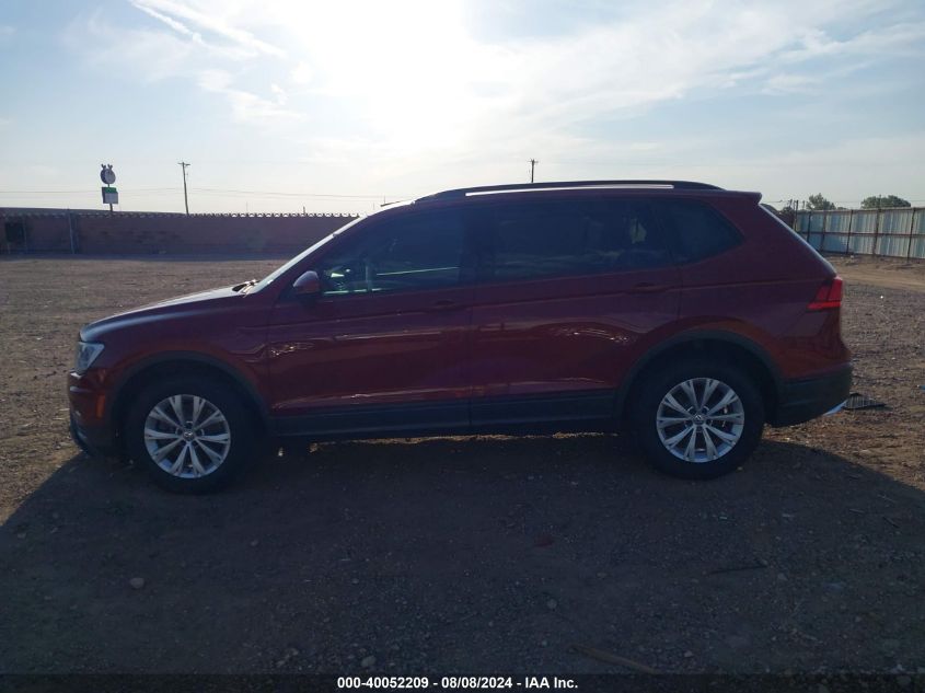 2018 VOLKSWAGEN TIGUAN S - 3VV0B7AX7JM043958