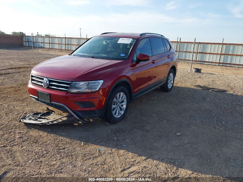 2018 VOLKSWAGEN TIGUAN S - 3VV0B7AX7JM043958