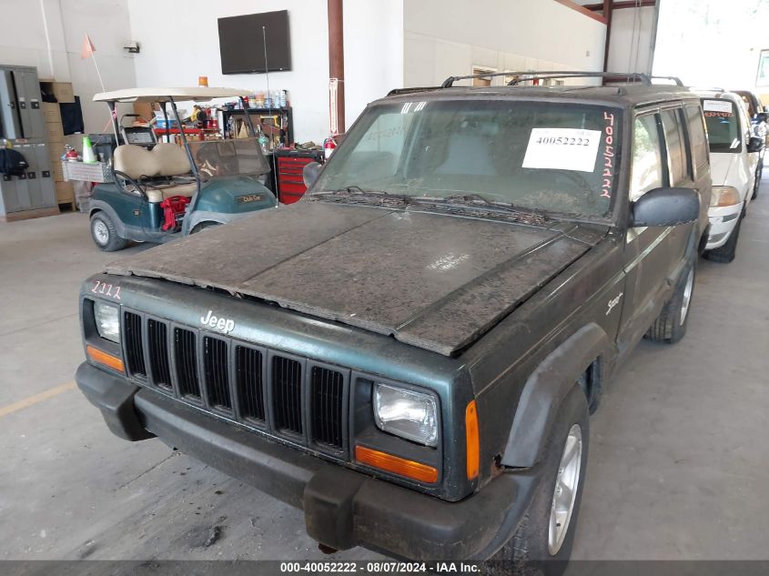 1998 Jeep Cherokee Classic/Sport VIN: 1J4FJ68S9WL184310 Lot: 40052222