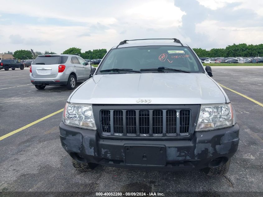 2004 Jeep Grand Cherokee Laredo VIN: 1J4GX48S84C114382 Lot: 40052280