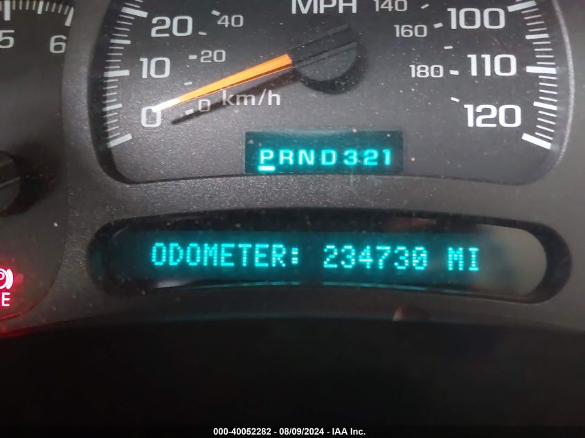 2003 Chevrolet Suburban 1500 Lt VIN: 1GNFK16Z93J326773 Lot: 40052282