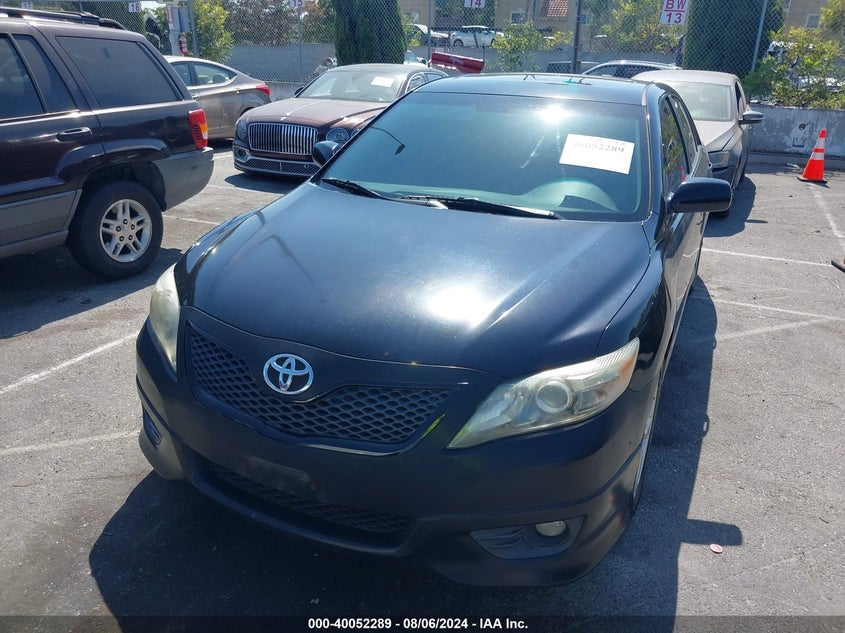 2010 Toyota Camry Se VIN: 4T1BF3EK6AU086567 Lot: 40052289