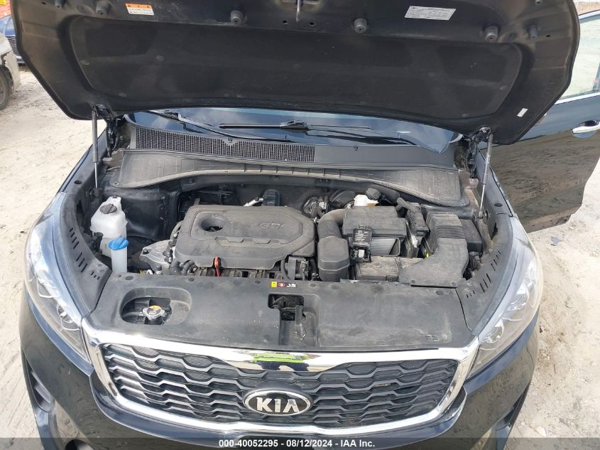 2019 KIA SORENTO 2.4L L - 5XYPG4A30KG584830