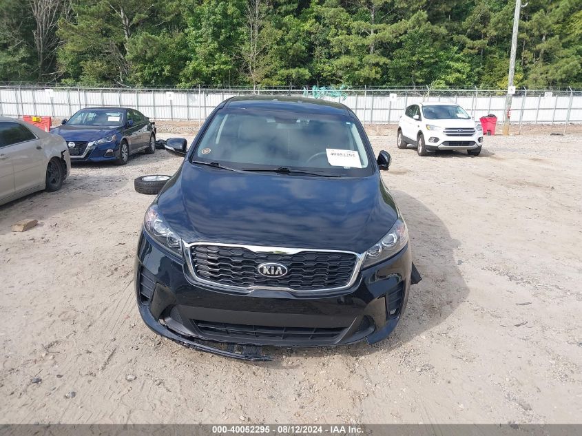 2019 Kia Sorento 2.4L L VIN: 5XYPG4A30KG584830 Lot: 40052295