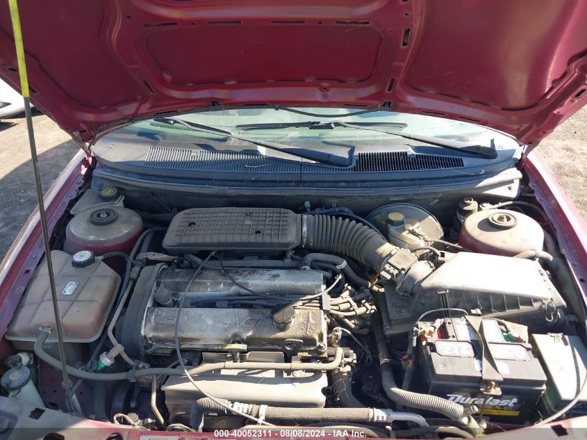 1998 Ford Contour Lx VIN: 1FAFP6633WK300550 Lot: 40052311