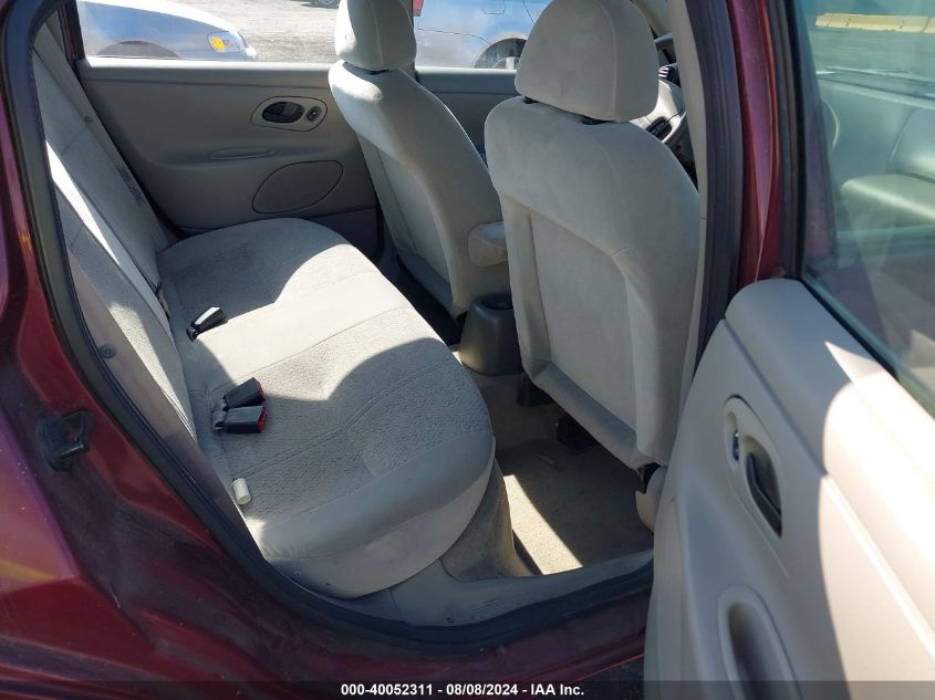 1998 Ford Contour Lx VIN: 1FAFP6633WK300550 Lot: 40052311