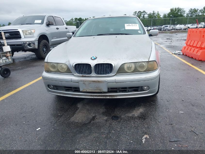 2002 BMW 525Ia VIN: WBADT43482GY42722 Lot: 40052313