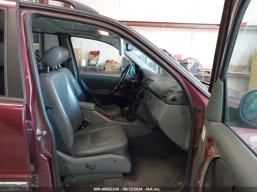 1998 Mercedes-Benz Ml 320 VIN: 4JGAB54E0WA039414 Lot: 40052330