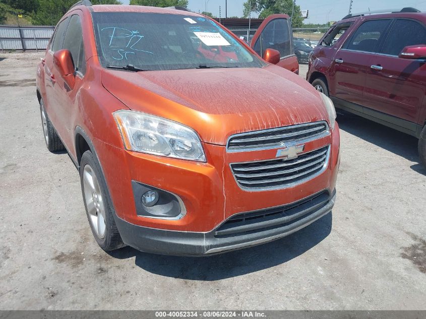 2015 Chevrolet Trax Ltz VIN: KL7CJTSBXFB201263 Lot: 40052334