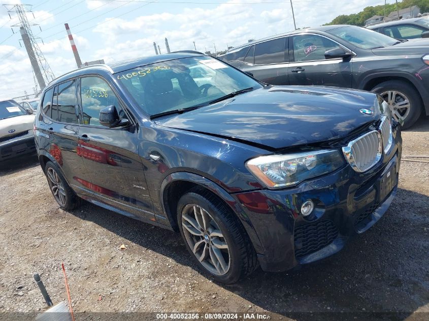 2016 BMW X3 XDRIVE28I - 5UXWX9C57G0D67362