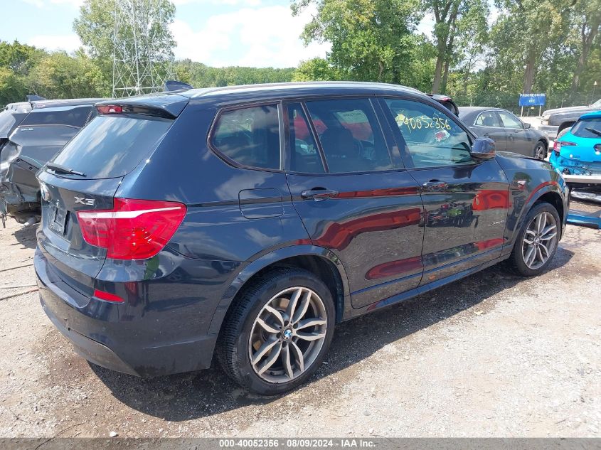 2016 BMW X3 XDRIVE28I - 5UXWX9C57G0D67362