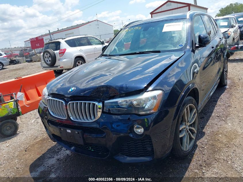 2016 BMW X3 XDRIVE28I - 5UXWX9C57G0D67362