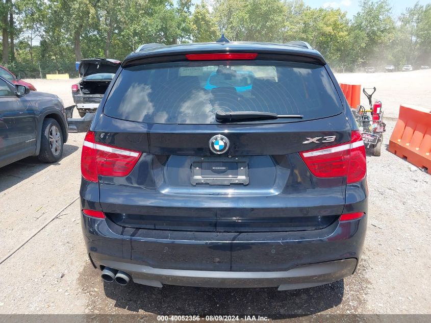 2016 BMW X3 XDRIVE28I - 5UXWX9C57G0D67362