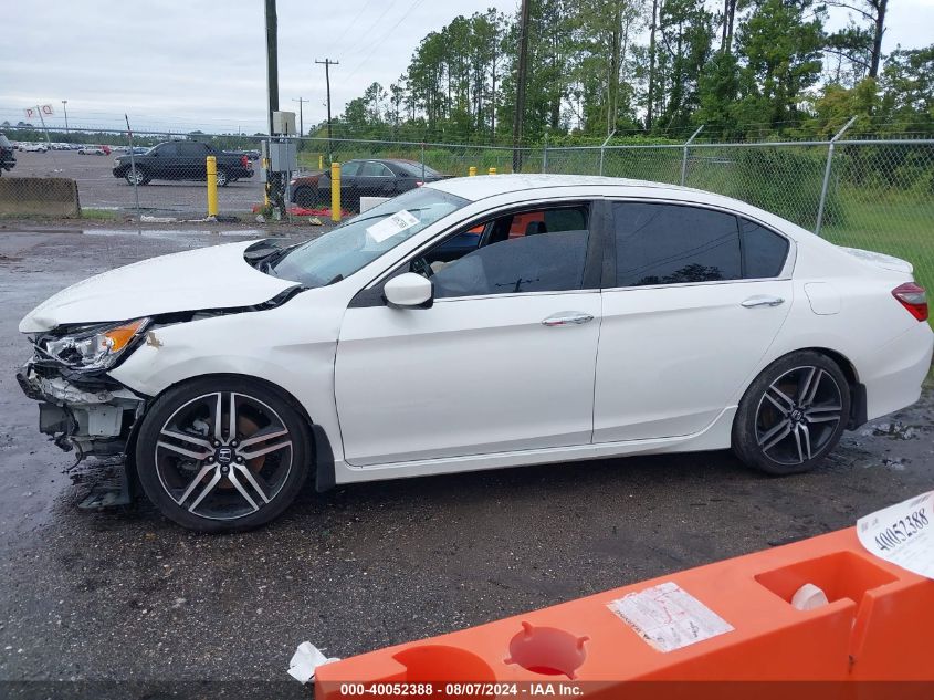 1HGCR2F17HA005315 2017 Honda Accord Sport Se