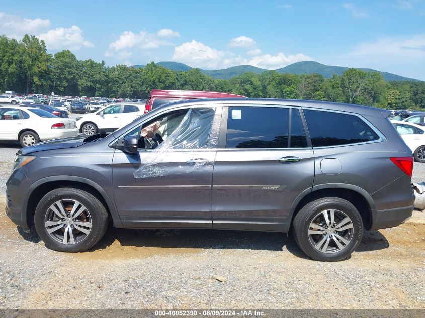 2016 Honda Pilot Exl VIN: 5FNYF6H61GB056702 Lot: 40052390