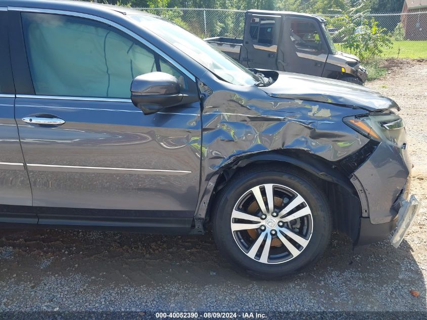 2016 Honda Pilot Exl VIN: 5FNYF6H61GB056702 Lot: 40052390