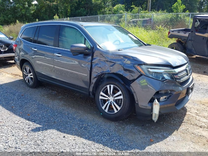 2016 Honda Pilot Exl VIN: 5FNYF6H61GB056702 Lot: 40052390