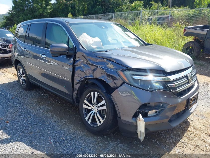 2016 Honda Pilot Exl VIN: 5FNYF6H61GB056702 Lot: 40052390