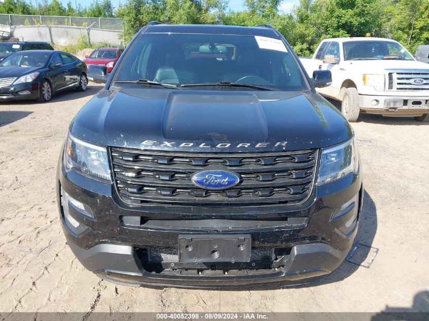 2017 Ford Explorer Sport VIN: 1FM5K8GT4HGD46324 Lot: 40052398